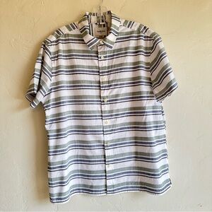 Goodfellow & Co striped button down. 100% cotton Size L
